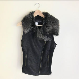 Members Only Faux Fur Jacket